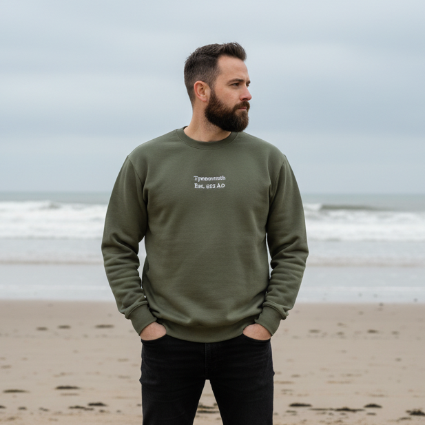 Tynemouth Est. 625 AD Sweatshirt by Norsh